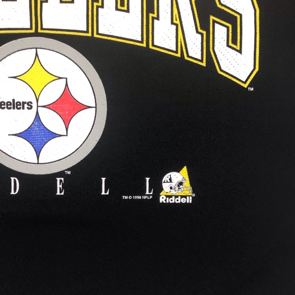 Vintage NFL Steelers Riddell T Shirt Jersey M - Picture 4 of 8